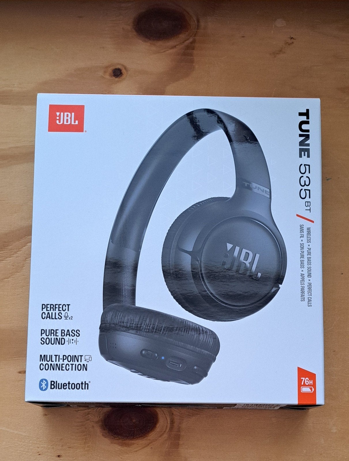 On-Ear Koptelefoon JBL Tune 535 BT (Nieuw), Ophalen, Nieuw, JBL