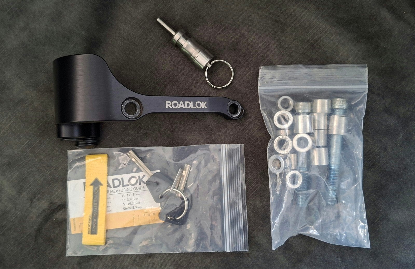 ROADLOK XRA-307 BMW, Ophalen