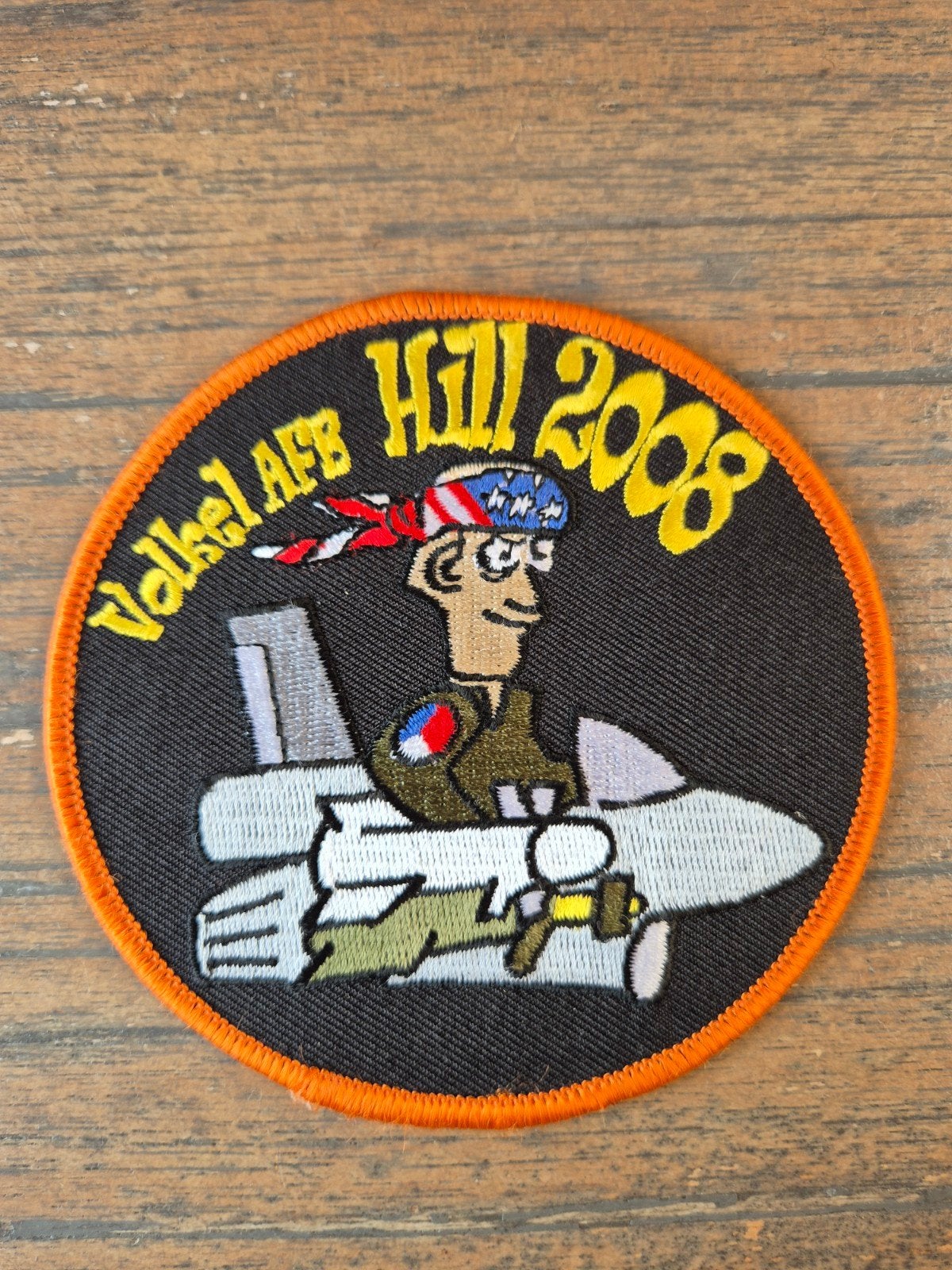 Volkel AFB Hill 2008 Patch - Vliegbasis Volkel, Ophalen of Verzenden