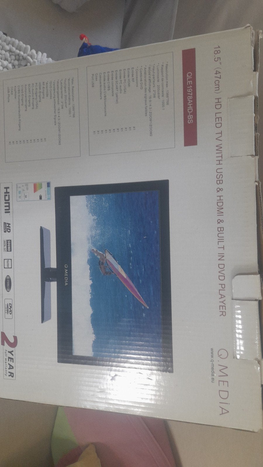 HD LED TV, Ophalen