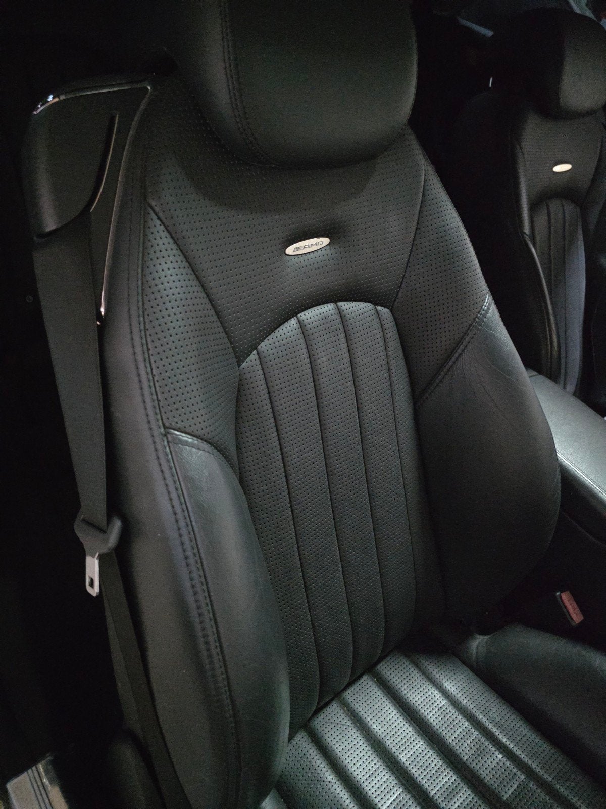 Mercedes-Benz AMG cl 55 amg 500ps  Lederen Stoel - Zwart Gep, Auto-onderdelen, Interieur en Bekleding, Ophalen of Verzenden, Nieuw