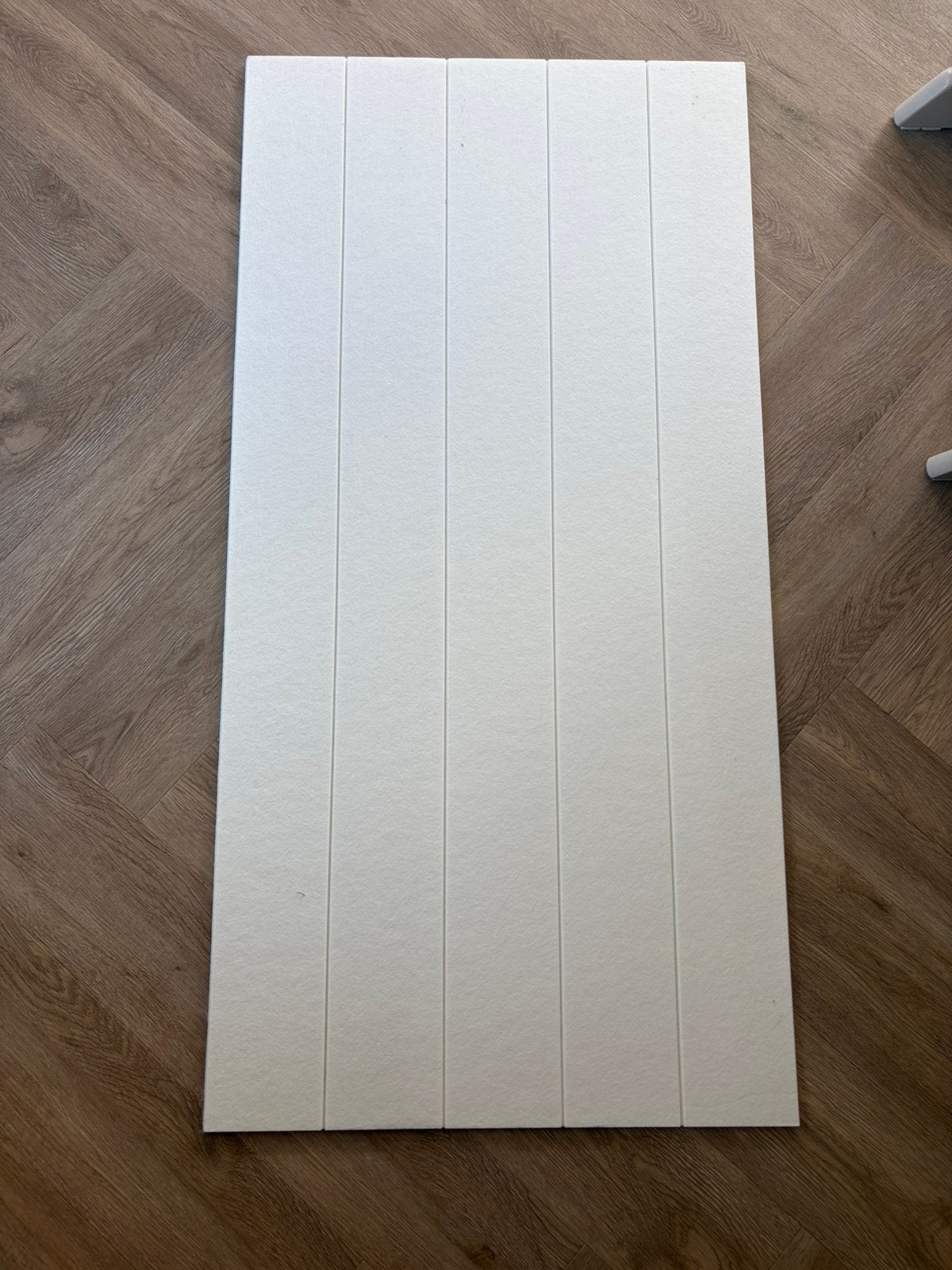Akoestisch vilt wit 60 x 120 cm, Geluiddempend, 120 cm, Nieuw, Ophalen of Verzenden