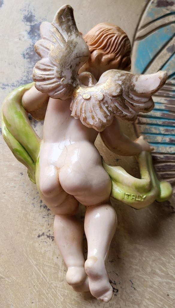 Vintage/Italy/Cherubijn/Engel, Ophalen of Verzenden