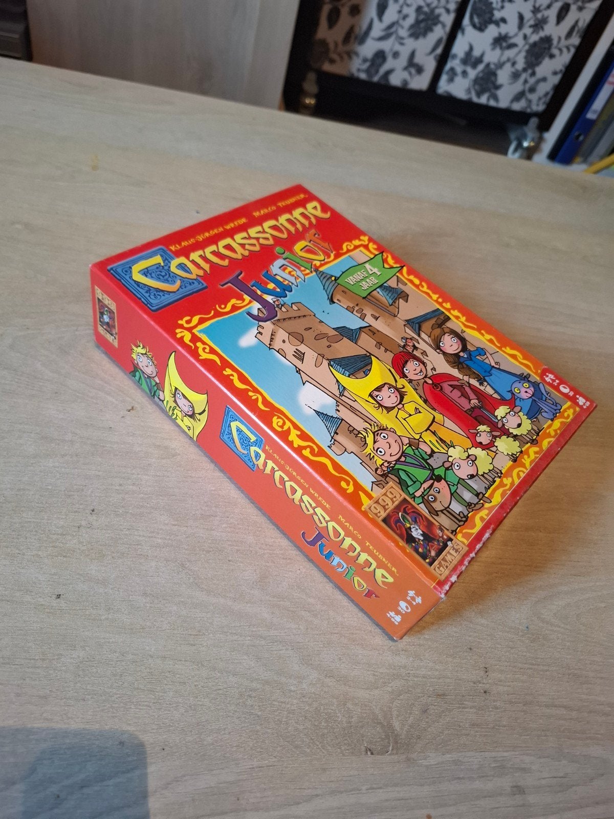 Carcassonne Junior bordspel - Zo goed als nieuw, Hans im Glück, Info@999games.nl, Postbus 4023, 3006 AA Rotterdam, Nederland, Ophalen of Verzenden