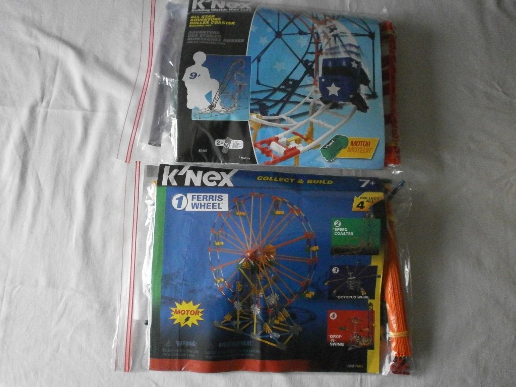 Knex All Star Adventure Roller Coaster + Ferris Wheel, Ophalen of Verzenden, Gebruikt, K'nex