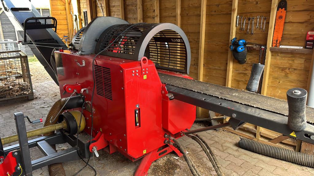 Krpan CS4218 Pro zaagkloofmachine . Hakki Pilke, Ophalen, Zo goed als nieuw, Elektrisch, Staand