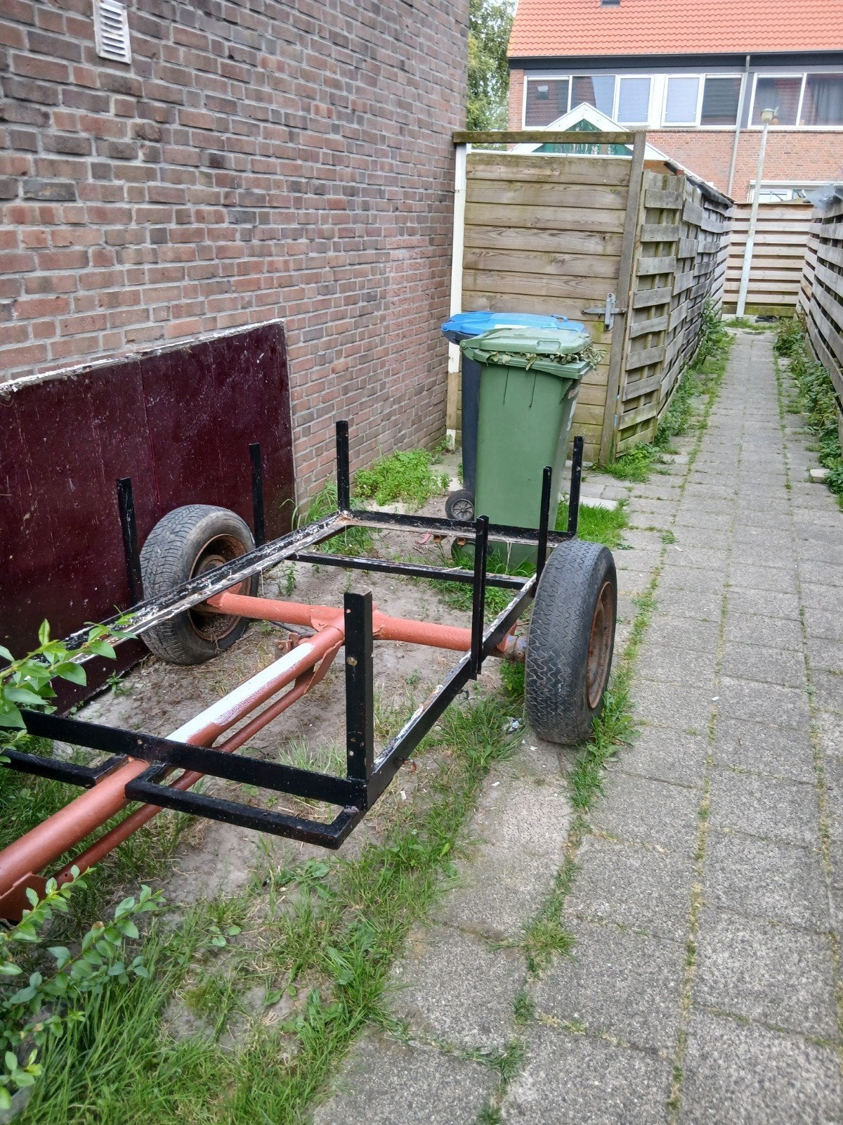 Aanhangkar, 100 liter of meer, Ophalen of Verzenden, Transportkar