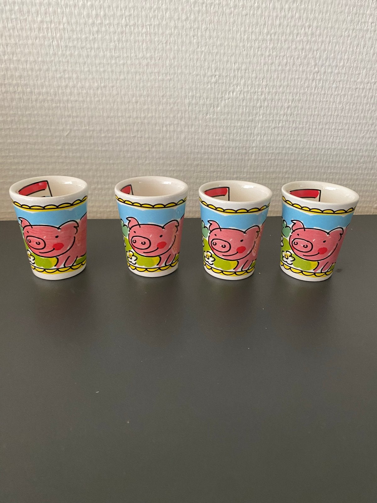 Blond Amsterdam eierdopjes, Keramiek, Overige typen, Ophalen of Verzenden, Zo goed als nieuw