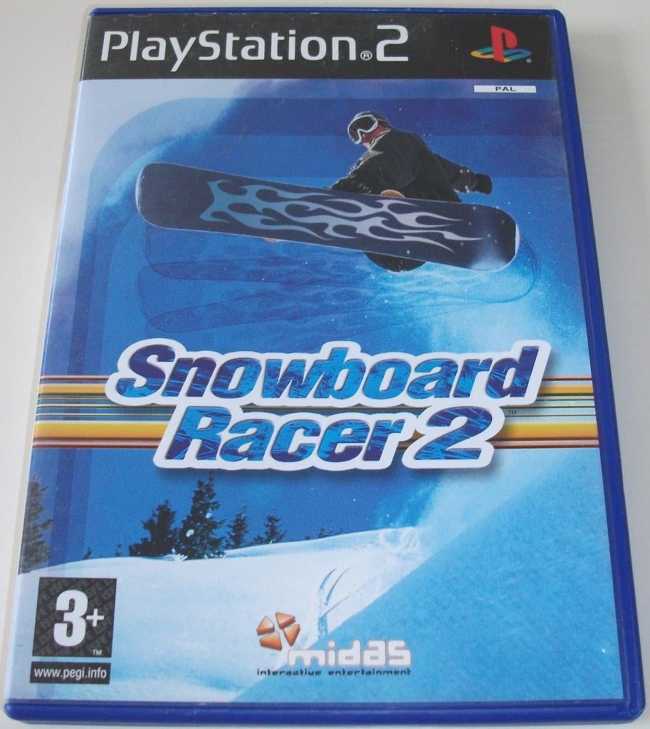 PS2 Game *** SNOWBOARD RACER 2 *** An ice-cool experience, Racen en Vliegen, 2 spelers, Ophalen of Verzenden, Zo goed als nieuw