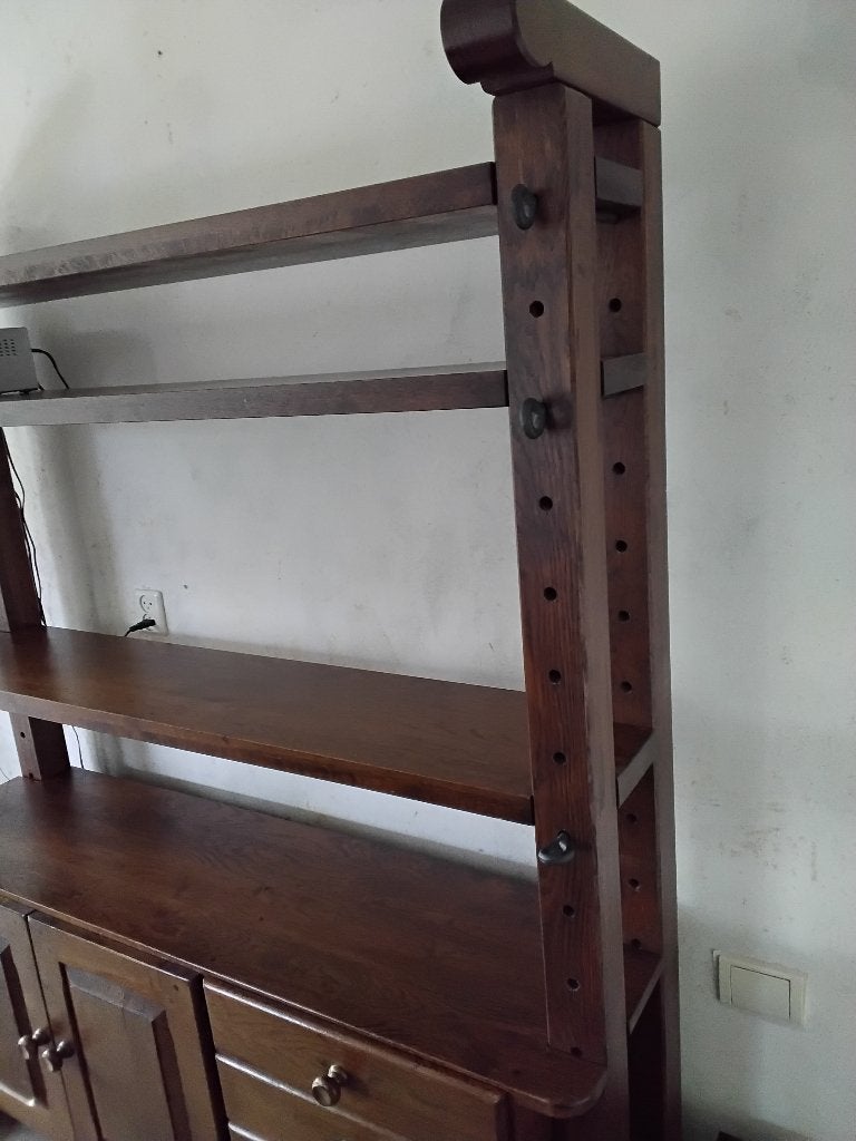 Kaaskast kamermeubel, Ophalen, Eikenhout, 150 tot 200 cm, 25 tot 50 cm