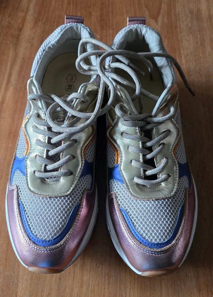dames sneakers, maat 38, Hush Puppie, Kleding | Dames, Overige kleuren, Ophalen of Verzenden, Hush Puppies, Sneakers of Gympen