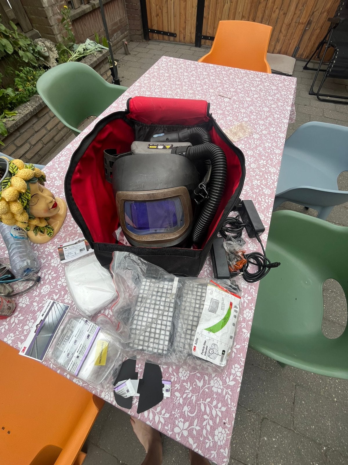 3M Speedglas Adflo lashelm + ventilator + accu + accessoires, Overige metaalbewerking