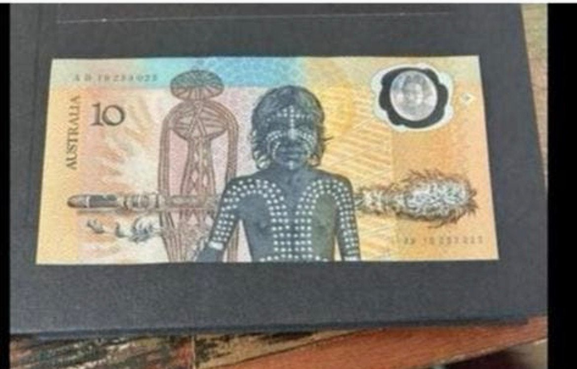 een Australisch 10 herdenkingsbiljet, Ophalen of Verzenden, Buitenland, Bankbiljetten