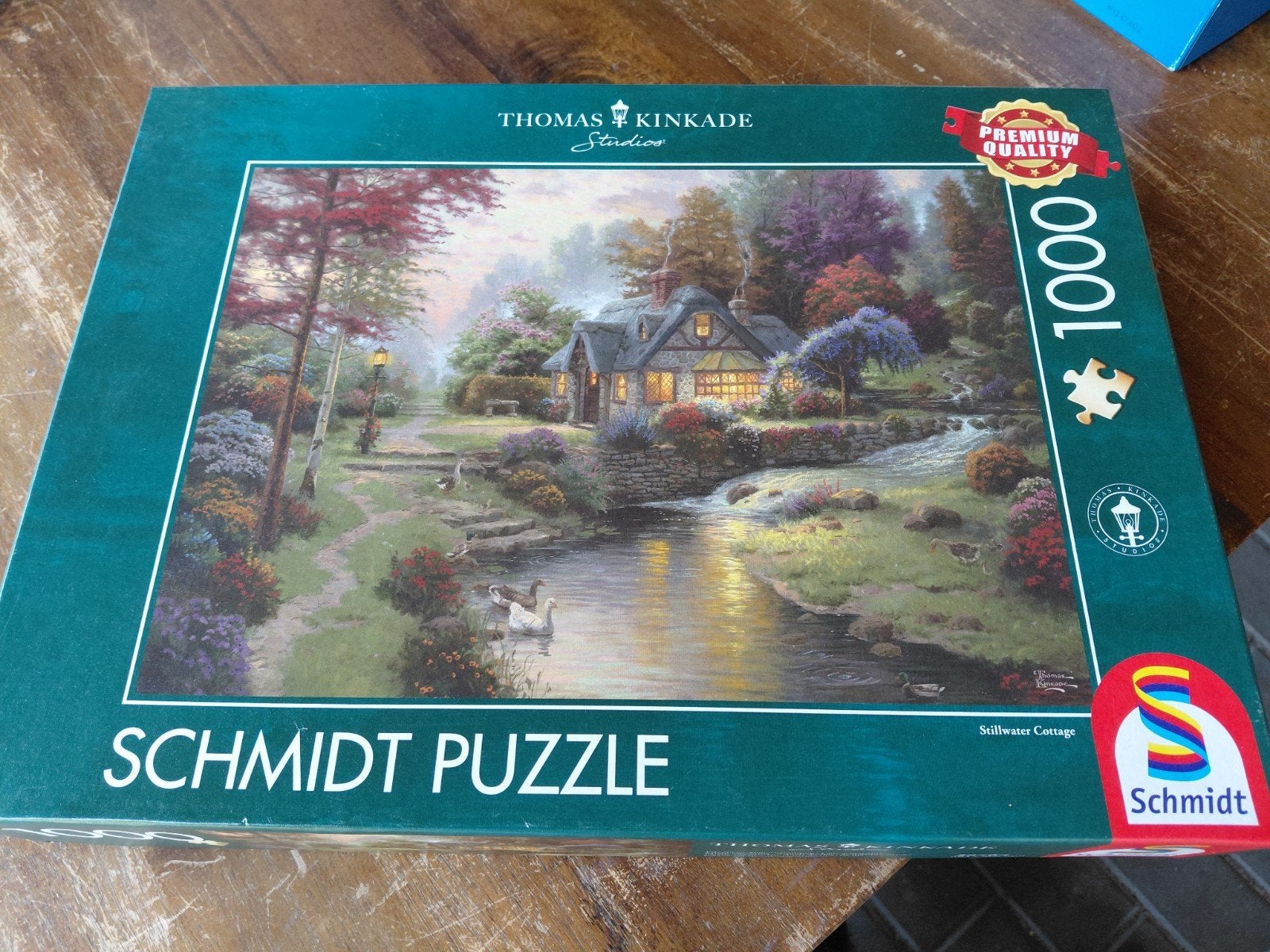 Puzzle 1000 stukjes huis Schmidt, Ophalen of Verzenden, 500 t/m 1500 stukjes, Zo goed als nieuw, Legpuzzel