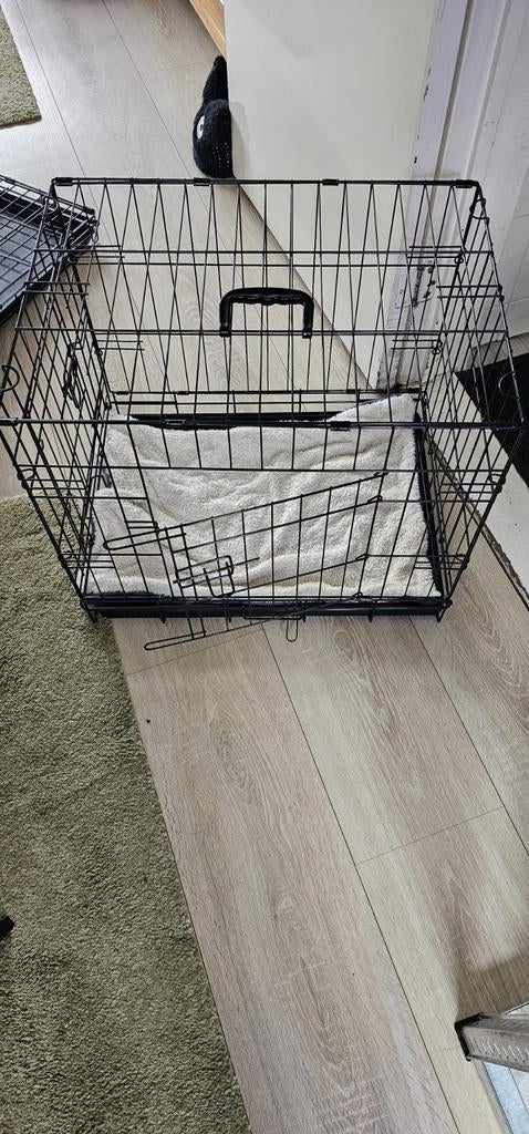 Hondenbench, Ophalen, Zo goed als nieuw, 75 tot 110 cm, 65 tot 100 cm