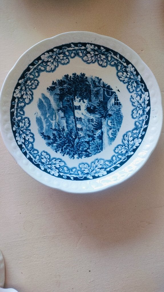 5 Antieke Thee/Koffiekopjes- Boerenhoeve & Mason's Watteau, Antiek en Kunst, Antiek | Keramiek en Aardewerk, Ophalen