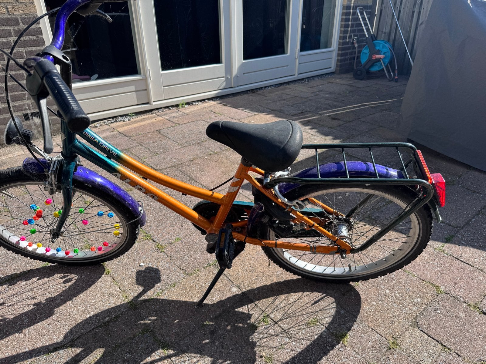 Kinderfiets Aldo 20 inch - Gebruikt, Ophalen, Gebruikt, Terugtraprem, 16 tot 20 inch