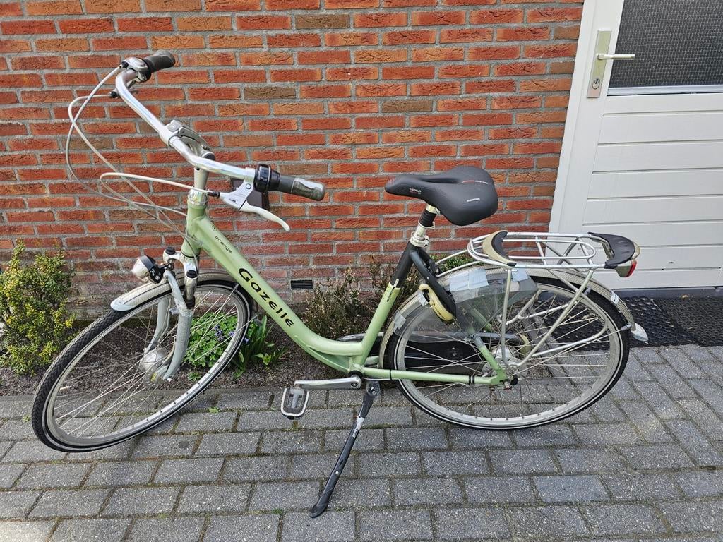 Damesfiets (Gazelle), Fietsen en Brommers, Fietsen | Dames | Damesfietsen, Ophalen, Versnellingen, Gazelle, 53 tot 56 cm