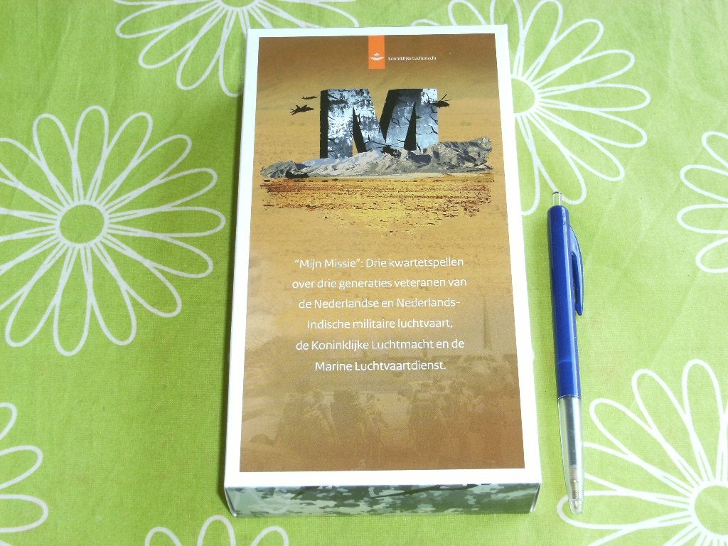 Mijn missie - 3 kwartetspellen over 3 generaties veteranen, Verzamelen, Speelkaarten, Jokers en Kwartetten, Ophalen of Verzenden