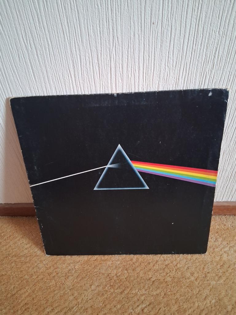 Pink Floyd - The Dark Side of the Moon LP (Gatefold), Gebruikt, Ophalen of Verzenden, 1970 - 1979, Gatefold hoes