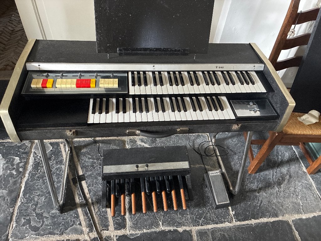 Elektronisch Orgel Hohner T-242, Muziek en Instrumenten, Ophalen, Gebruikt, 2 klavieren, Orgel
