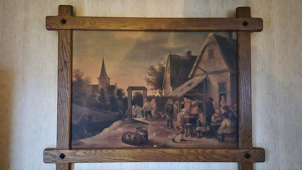 Levendig Dorpsfeest - David Teniers (de jongere), Ophalen