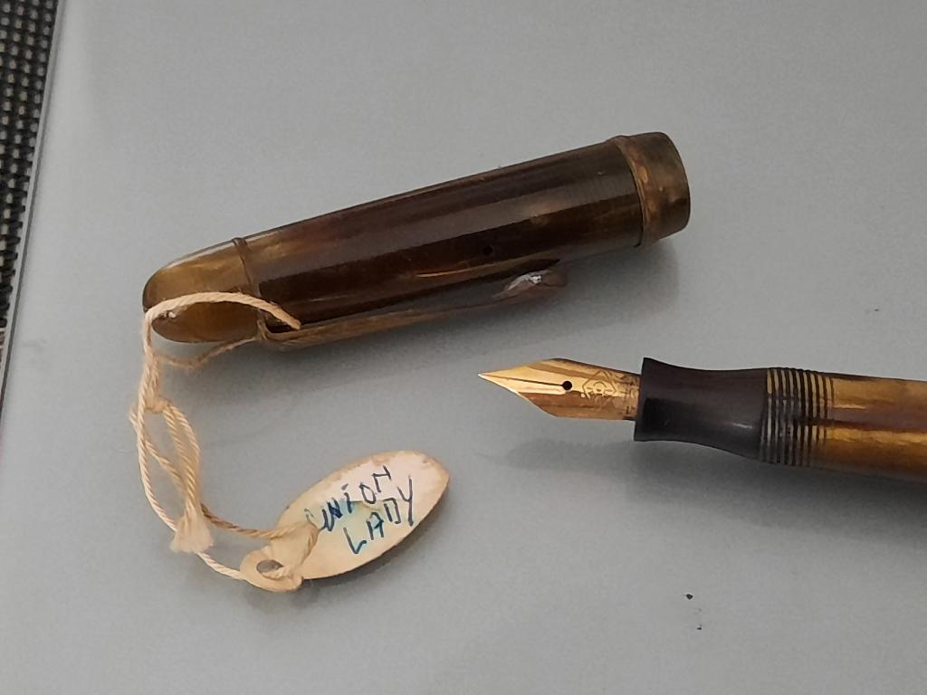 Union lady vulpen, Ophalen of Verzenden, Gebruikt, Vulpen, Overige merken