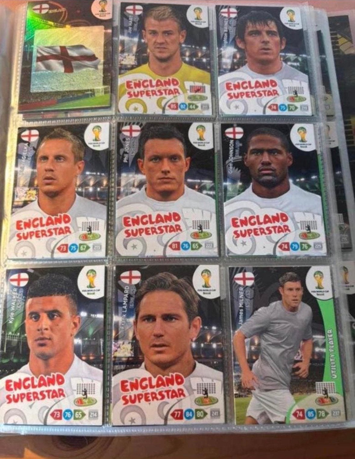 Panini adrenalyn xl Fifa world cup Brasil. Superstars, Ophalen of Verzenden, Zo goed als nieuw
