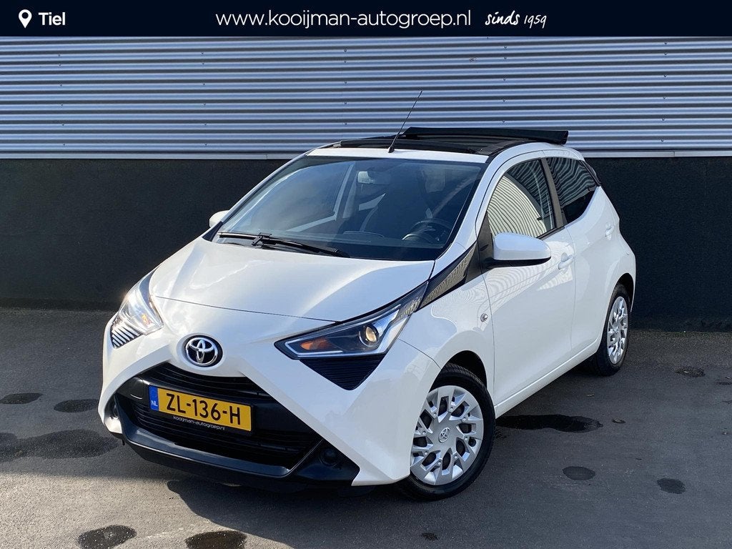Toyota Aygo 1.0 VVT-i x-play Cabrio, Apple Carplay/Android A, Auto's, Toyota, Bedrijf, Te koop, Aygo, ABS, Achteruitrijcamera