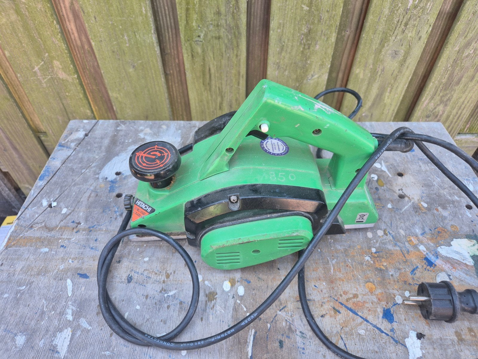Hitachi P20SA2 elektrische schaafmachine, Doe-het-zelf en Verbouw, Ophalen, Gebruikt, Overige typen, Overige merken
