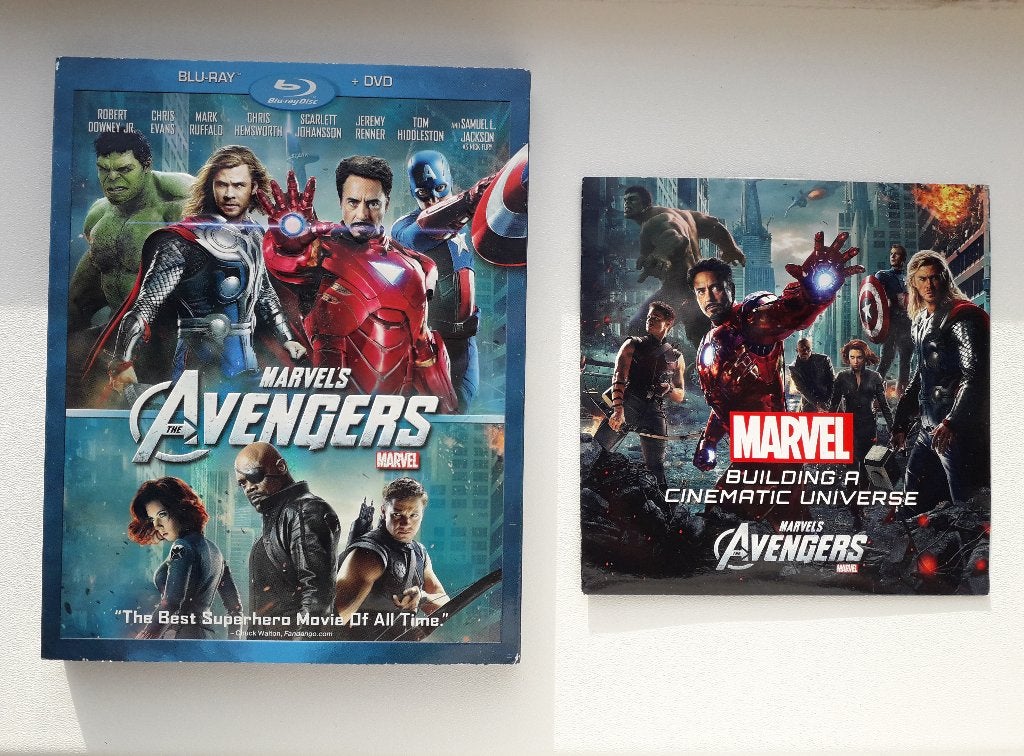 The Avengers (2012) Blu-Ray + DVD + exclusieve Bonus Disc, Ophalen of Verzenden, Zo goed als nieuw, Blu-ray, Actie