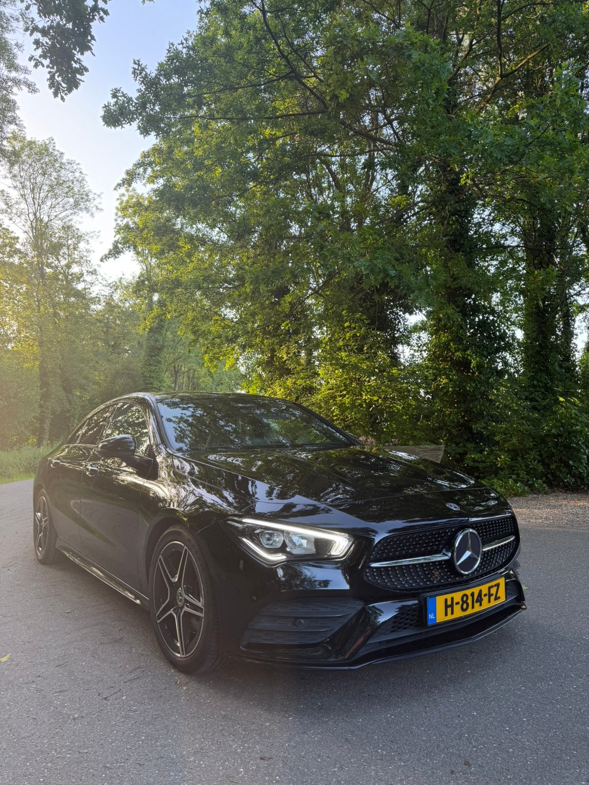 Mercedes-Benz CLA 200 163pk 7G-DCT 2020 Zwart Panodak full, CLA, 4 cilinders, Alcantara, Origineel Nederlands