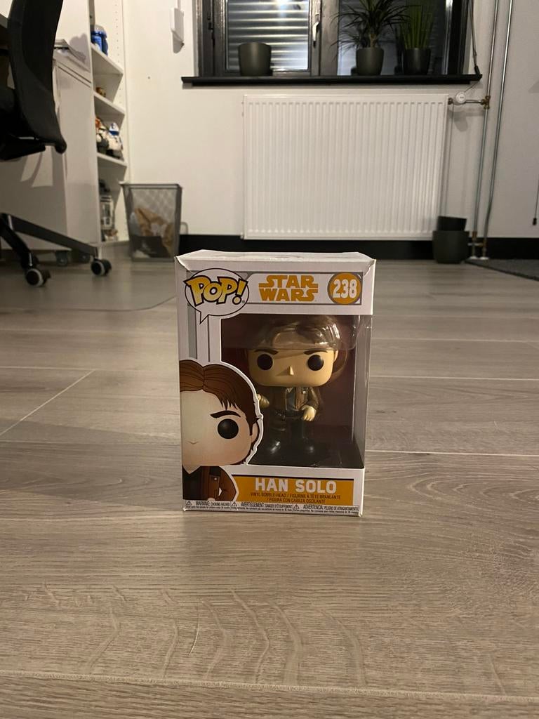 Funko Pop 238 Han Solo, Ophalen of Verzenden, Zo goed als nieuw, Actiefiguurtje