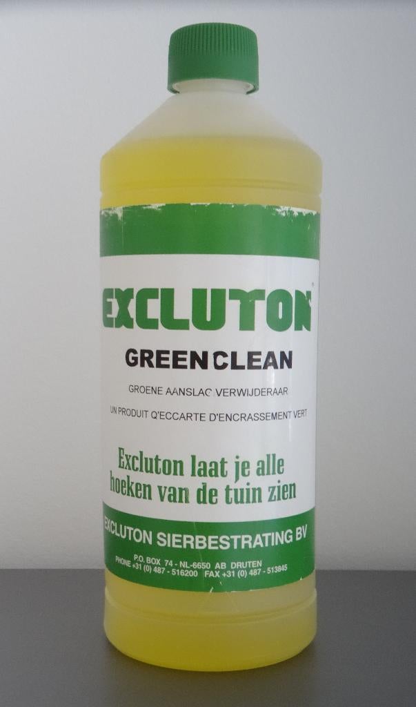 Groene aanslag verwijderaar Excluton Green Clean, Ophalen of Verzenden, Nieuw, Overige materialen, Overige typen