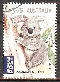 673 Australië 2026 Mammals Emblems I, Verzenden, Gestempeld