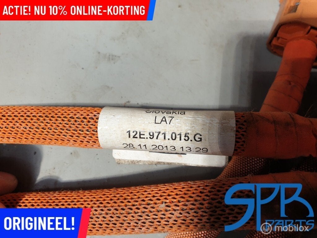E-UP HOOGVOLTKABEL VOOR HOOGVOLTACCU ACCU KABEL 12E971015G, Gebruikt, Volkswagen, Ophalen of Verzenden, Volkswagen