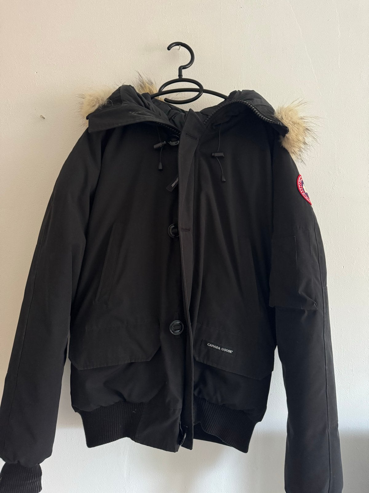 Canada Goose Zwarte Winterjas Maat M - Premium Jas, Kleding | Heren, Ophalen of Verzenden, Zo goed als nieuw, Maat 48/50 (M), Zwart