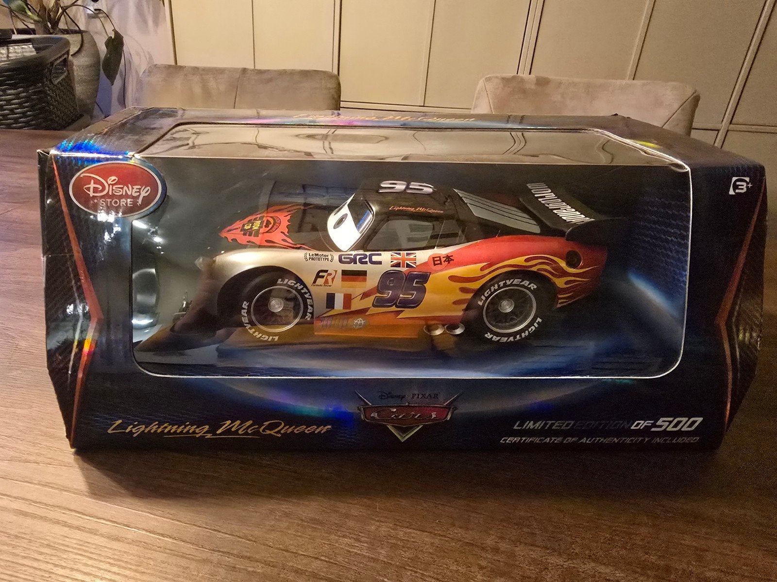 Disney Store Cars Lightning McQueen Limited Edition 500, Ophalen of Verzenden, Nieuw, Overige merken