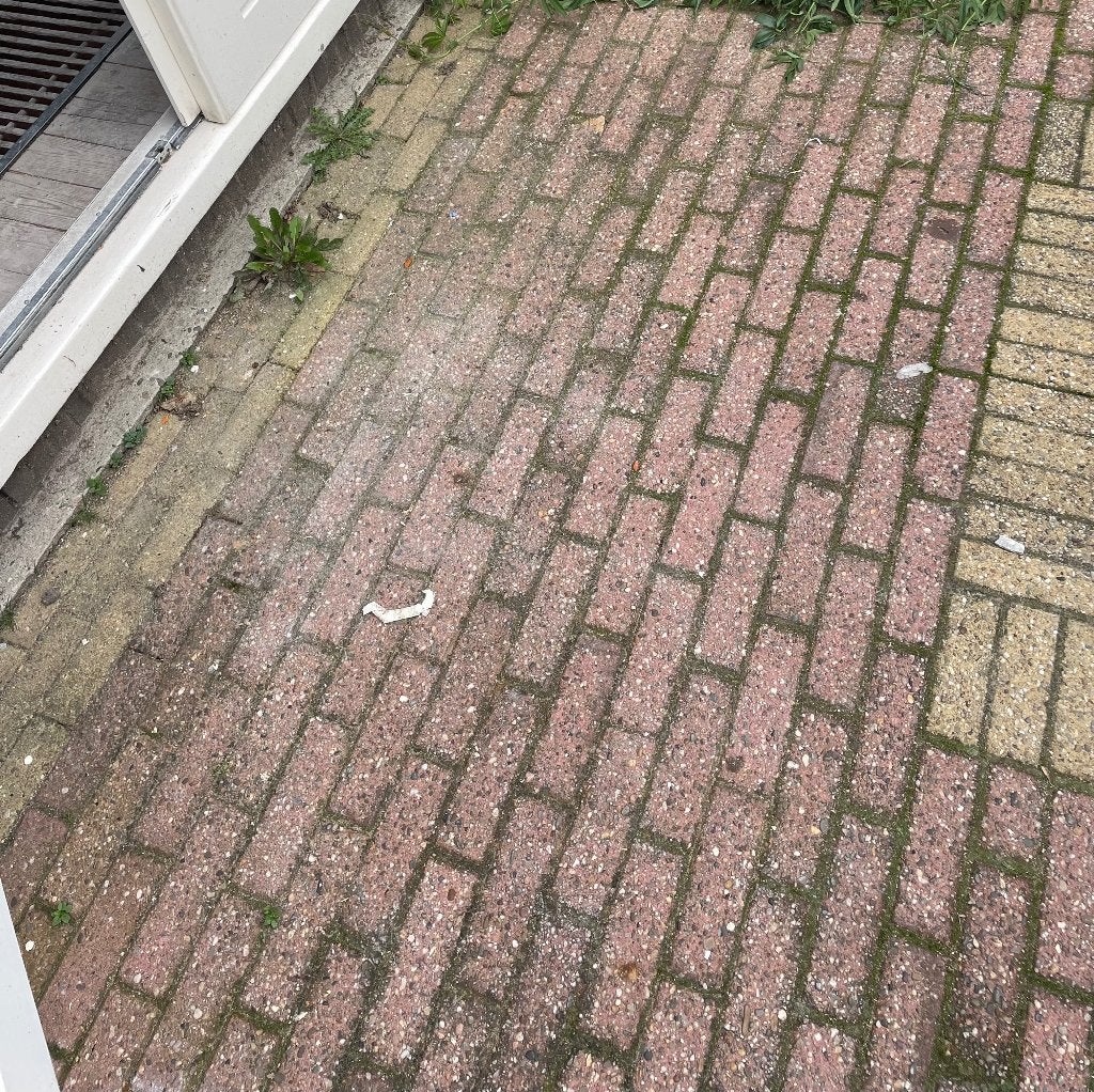 Tuintegels (klinkers), Ophalen, Gebruikt, Klinkers, 5 tot 10 m²