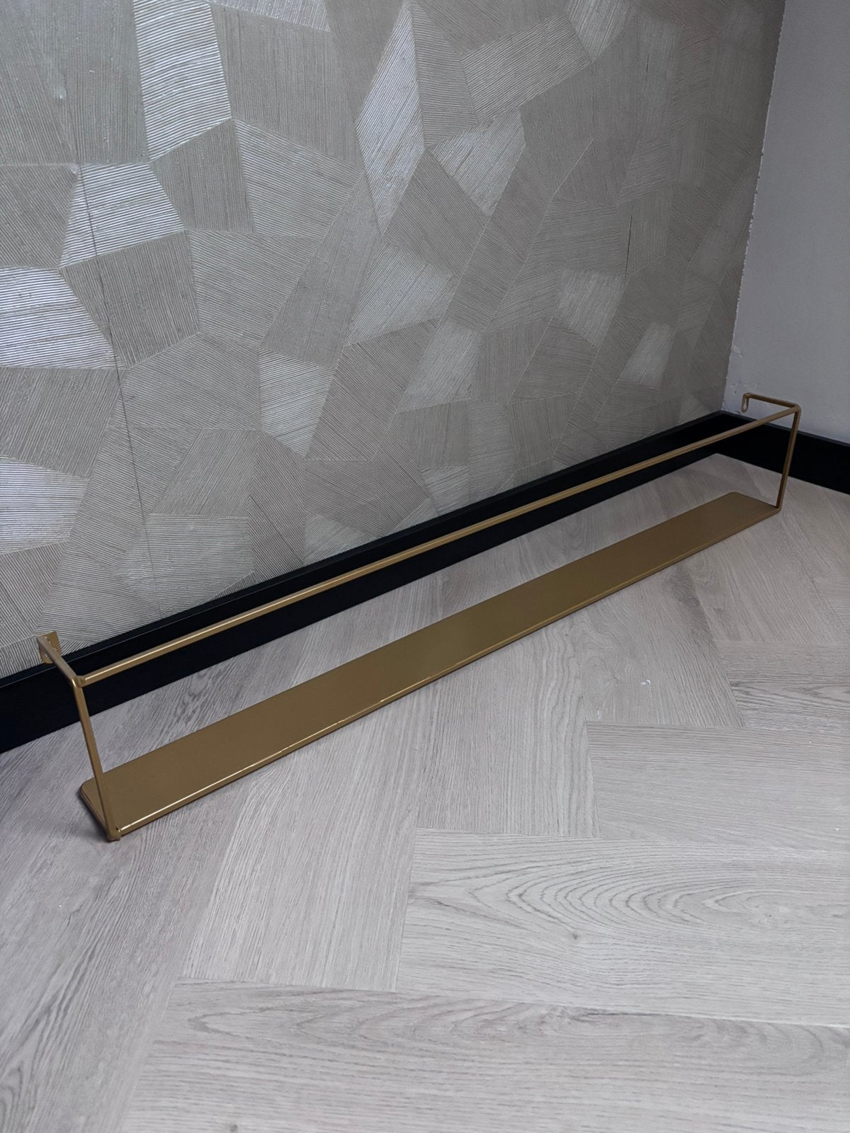 WOOOD Meert wandplank goud 100x8x16cm, Ophalen, Zo goed als nieuw