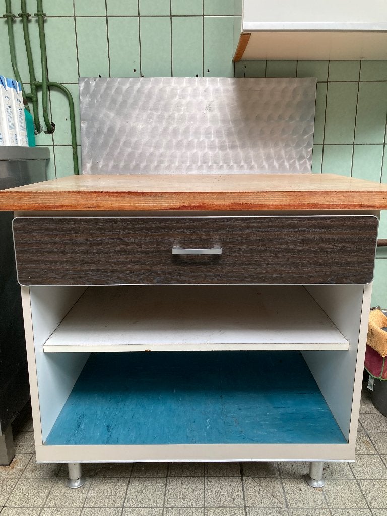 Werktafel met lade, Ophalen, Gebruikt, Minder dan 70 cm