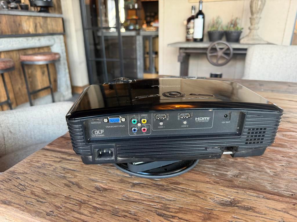 Optoma Beamer - DLP Projector met HDMI, Ophalen of Verzenden, Gebruikt, DLP, Overige resoluties