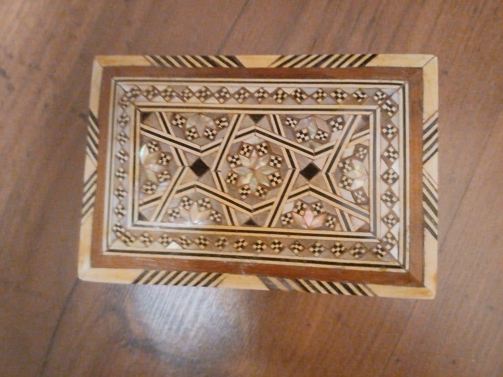 Parelmoer doosje, Ophalen of Verzenden