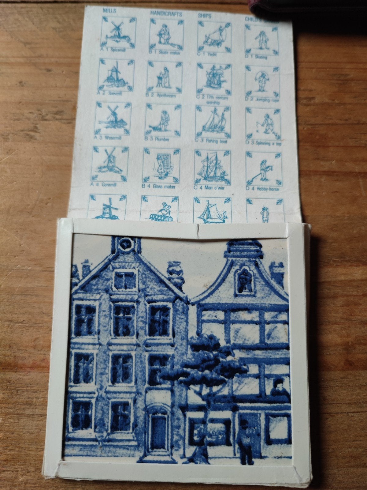 KLM Business Class Delfts Blauw huisje - Nr. 81 t/m 91, Ophalen of Verzenden, Zo goed als nieuw, 81 t/m 91