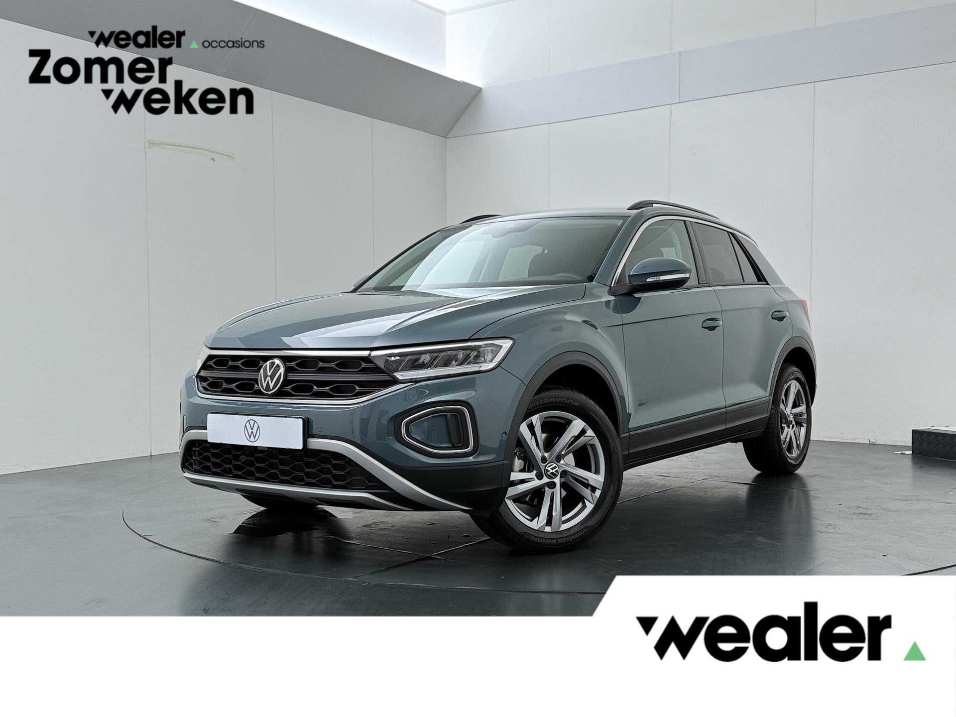 Volkswagen T-Roc 1.0 TSI Life Edition | 116 PK | Trekhaak af, 12 maanden, Stof, Gebruikt, Blauw