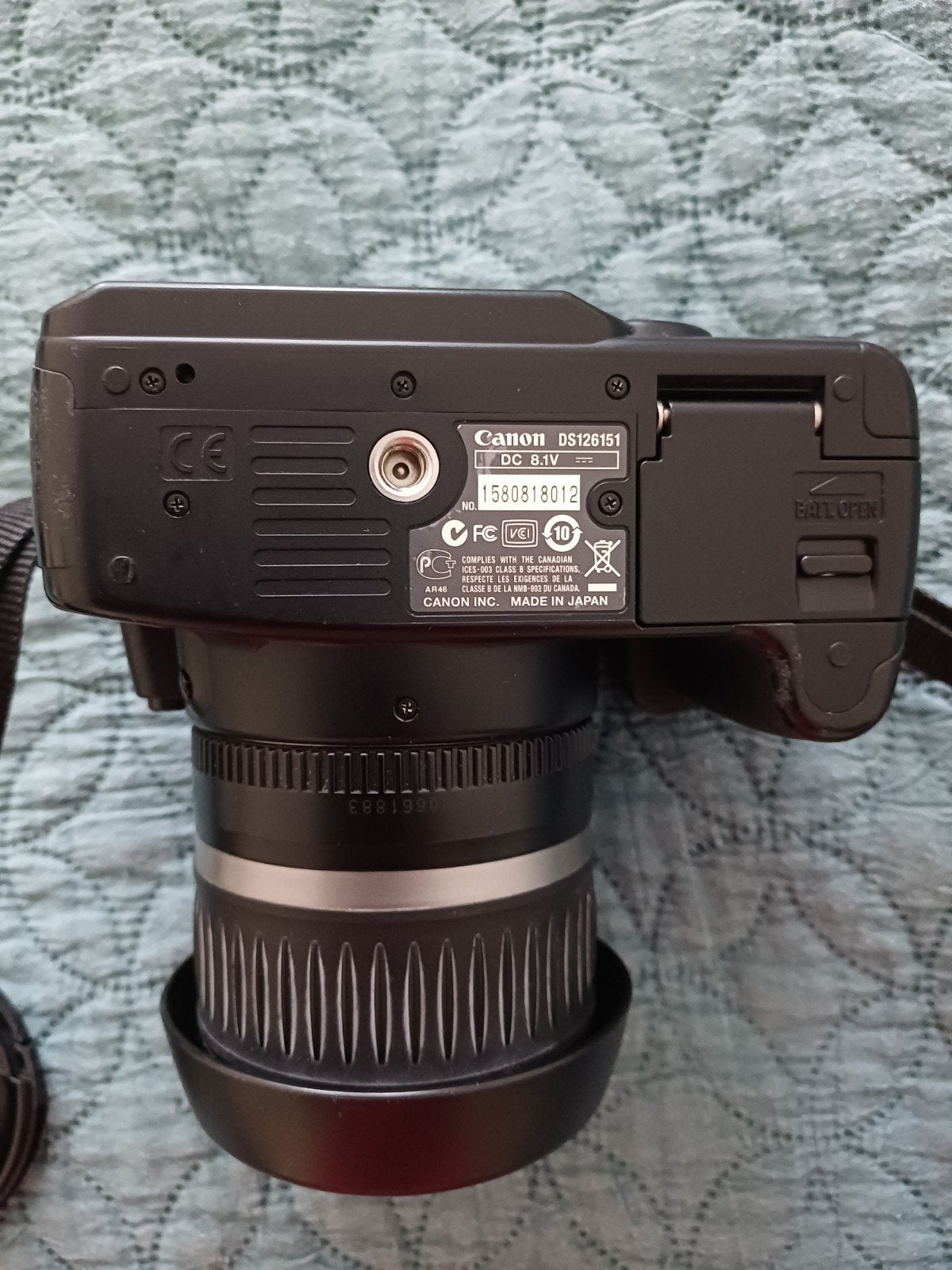 Canon EOS Digitale Spiegelreflexcamera met 2 lenzen, Ophalen, Gebruikt, Spiegelreflex, Canon