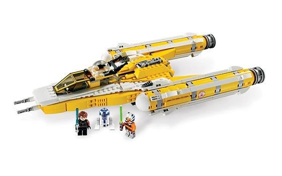 LEGO Anakin#039s Y wing Starfighter 8037, Niet ingevuld, Niet ingevuld, Niet ingevuld