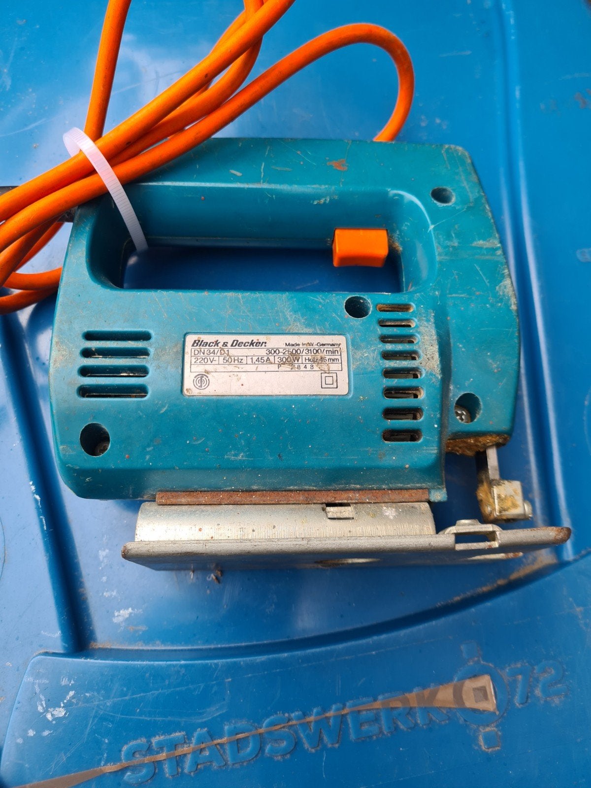 Black & Decker Decoupeerzaag DN34/01 - Gebruikt, Gebruikt, Decoupeerzaag, Ophalen of Verzenden, Black & Decker