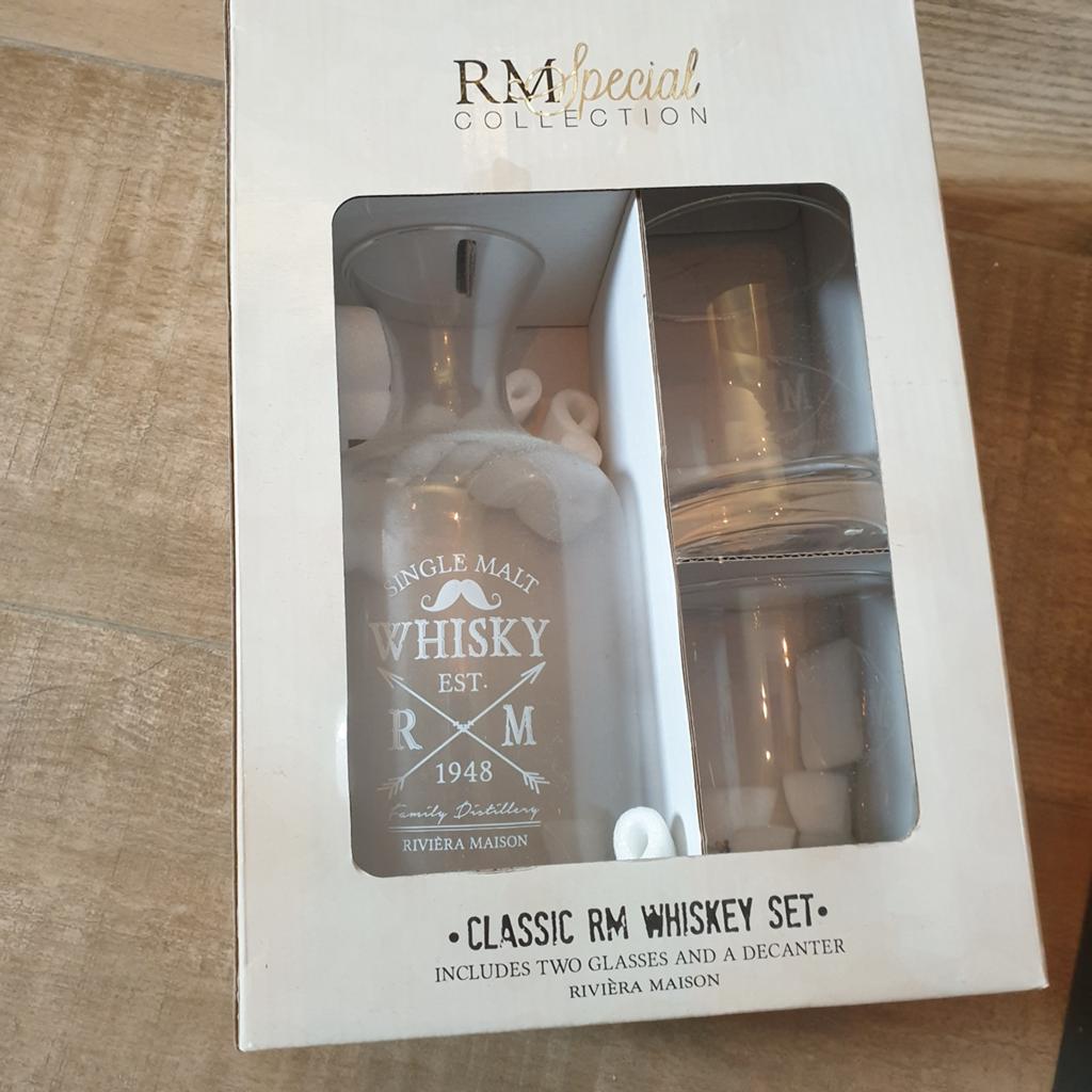 Riviera maison classic wiskey set, Ophalen, Nieuw