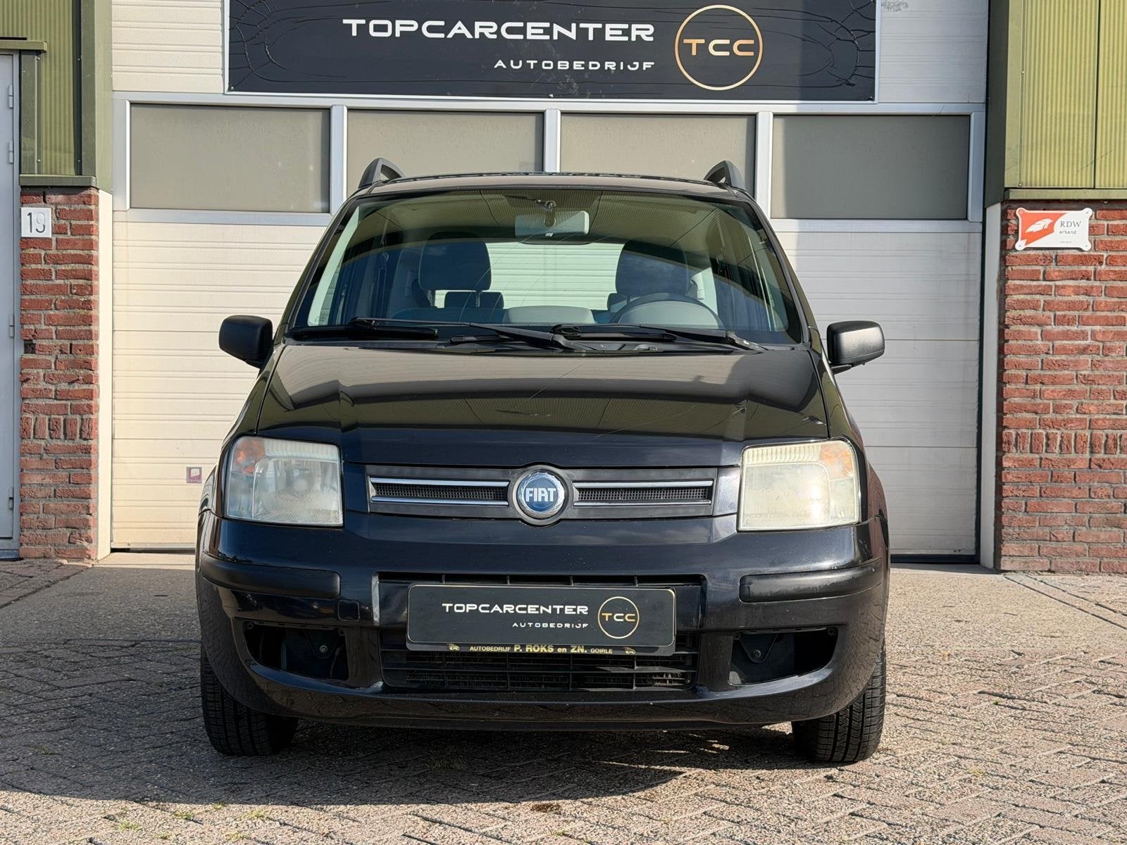 Fiat Panda 1.2 SportSound/CLIMA/APK/NAP, Voorwielaandrijving, Gebruikt, Zwart, Origineel Nederlands